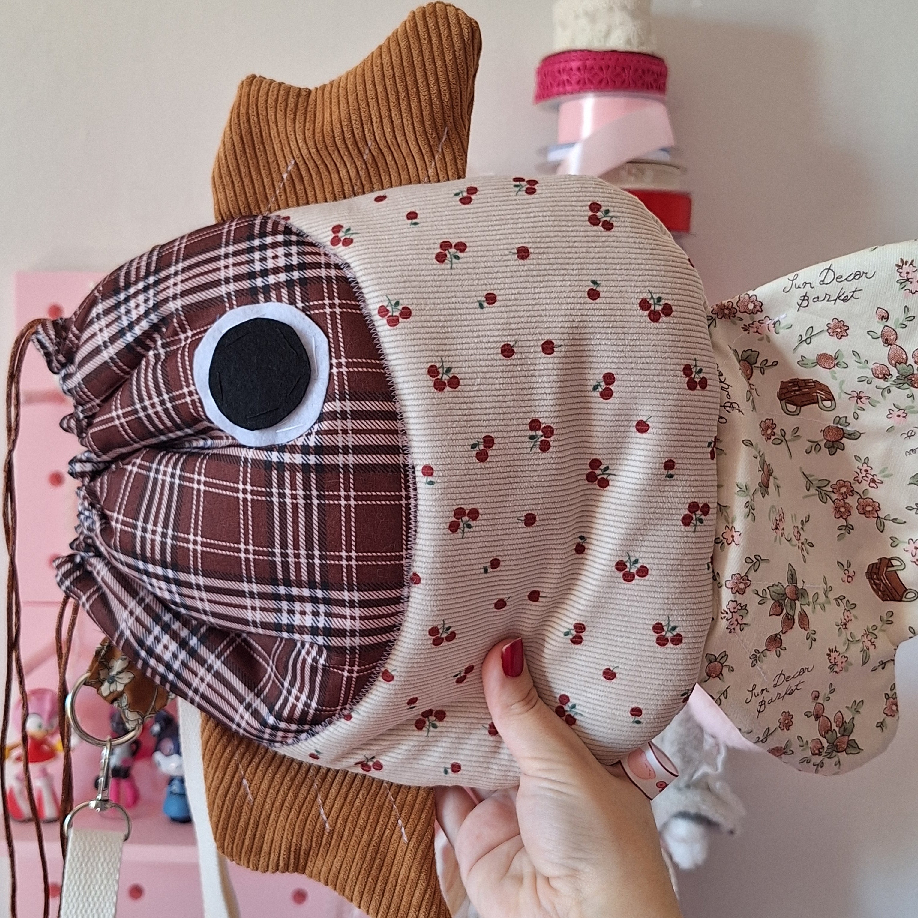 Caramel Latte - bolso en forma de pez