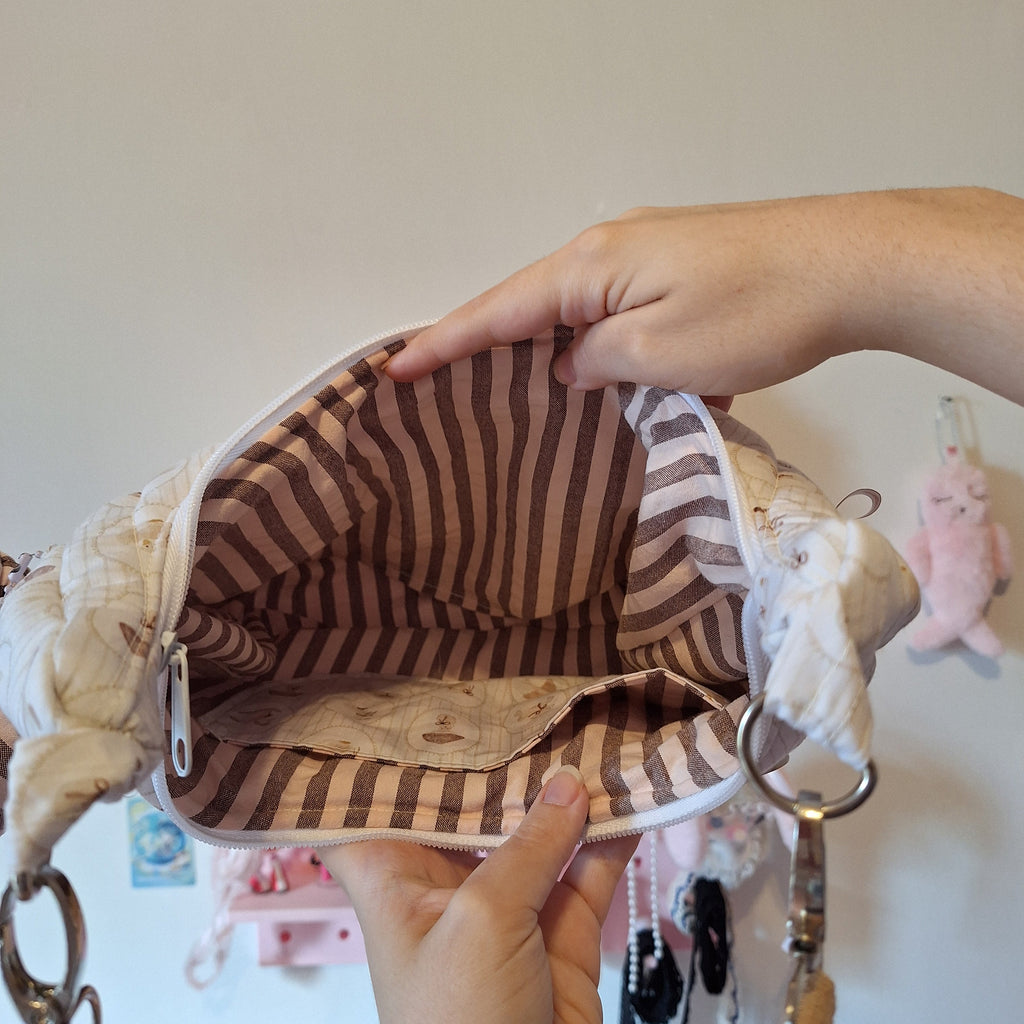 Bolso Hobo Sweet Cream