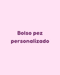 Bolso pez personalizado
