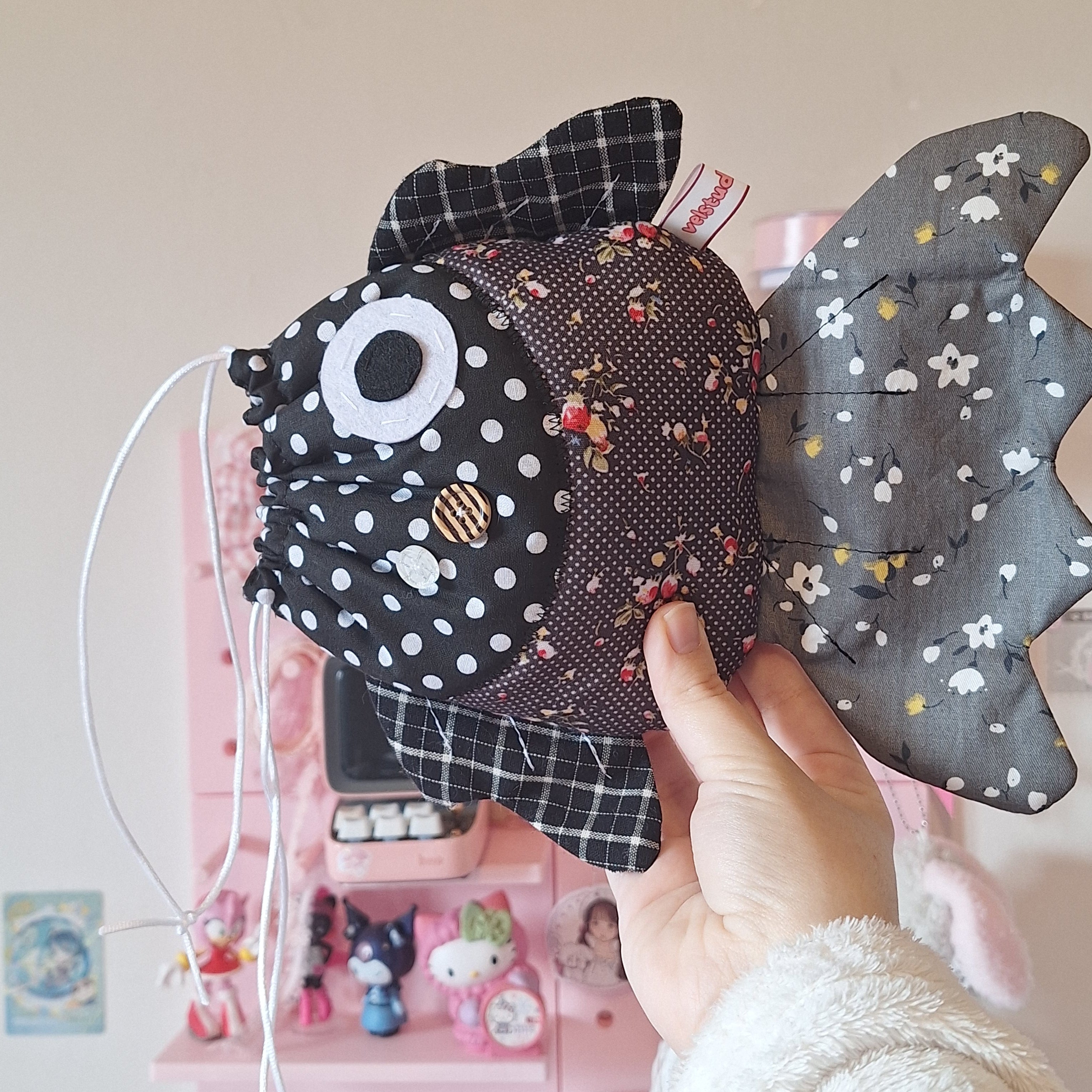 Bolsa en forma de pez