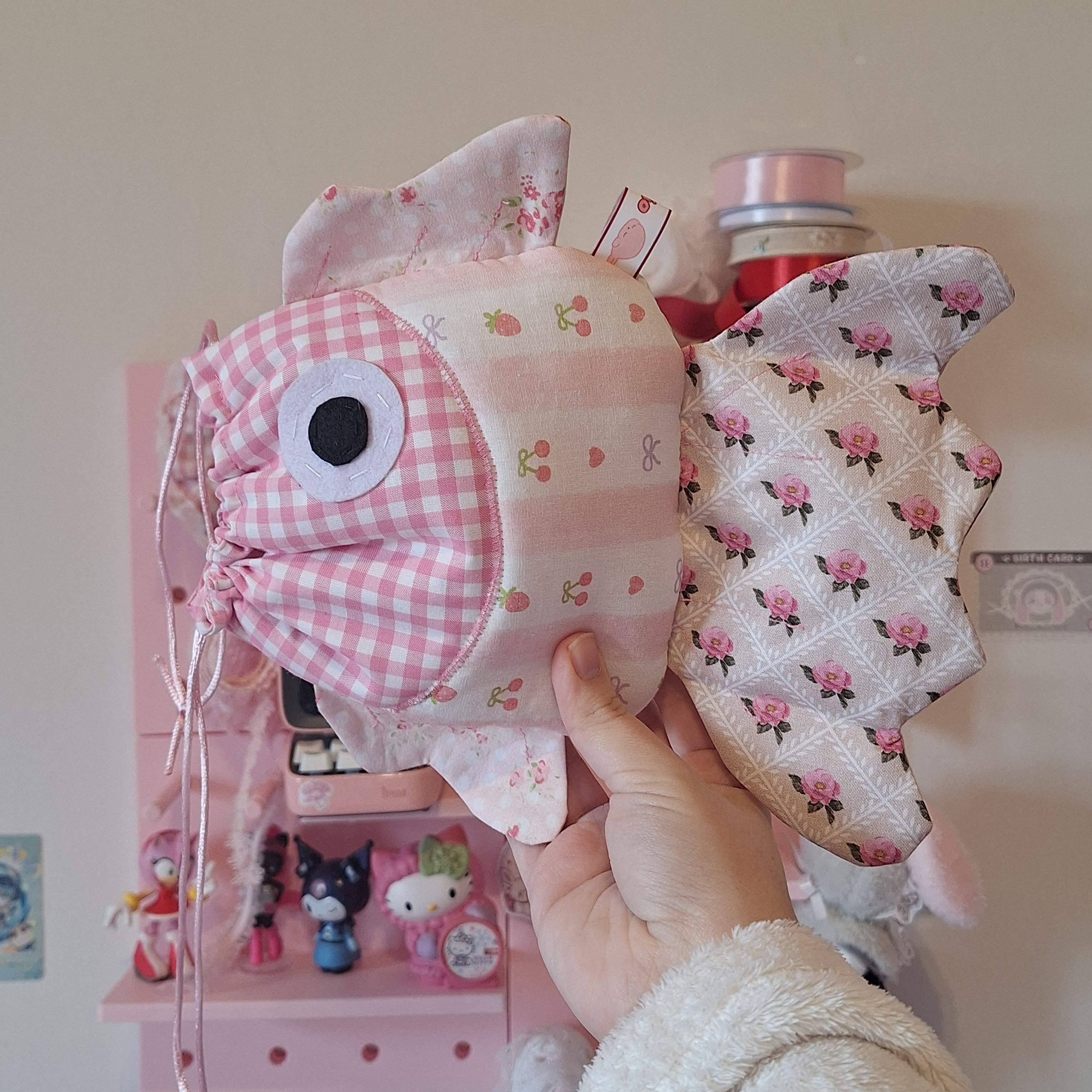 Bolsa en forma de pez