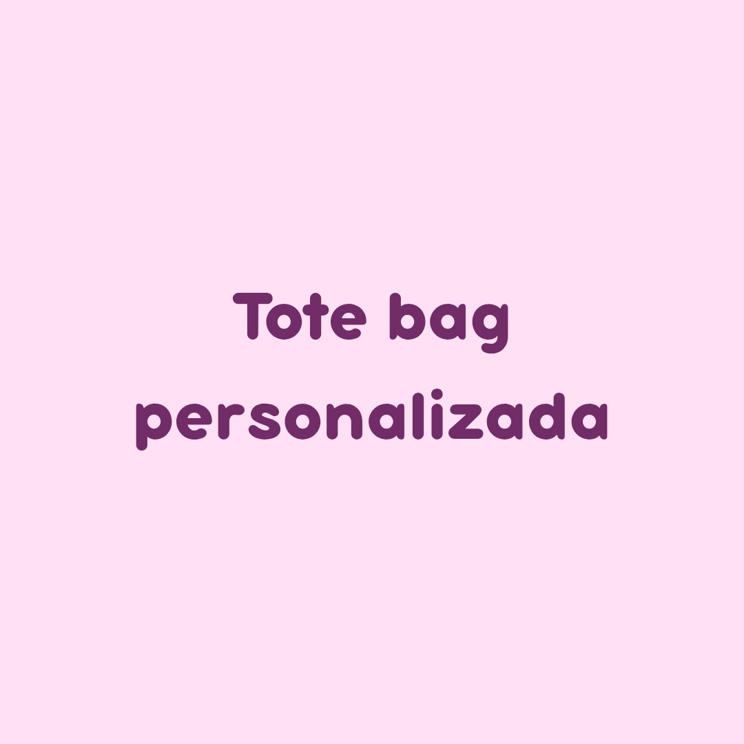 Tote bag personalizada