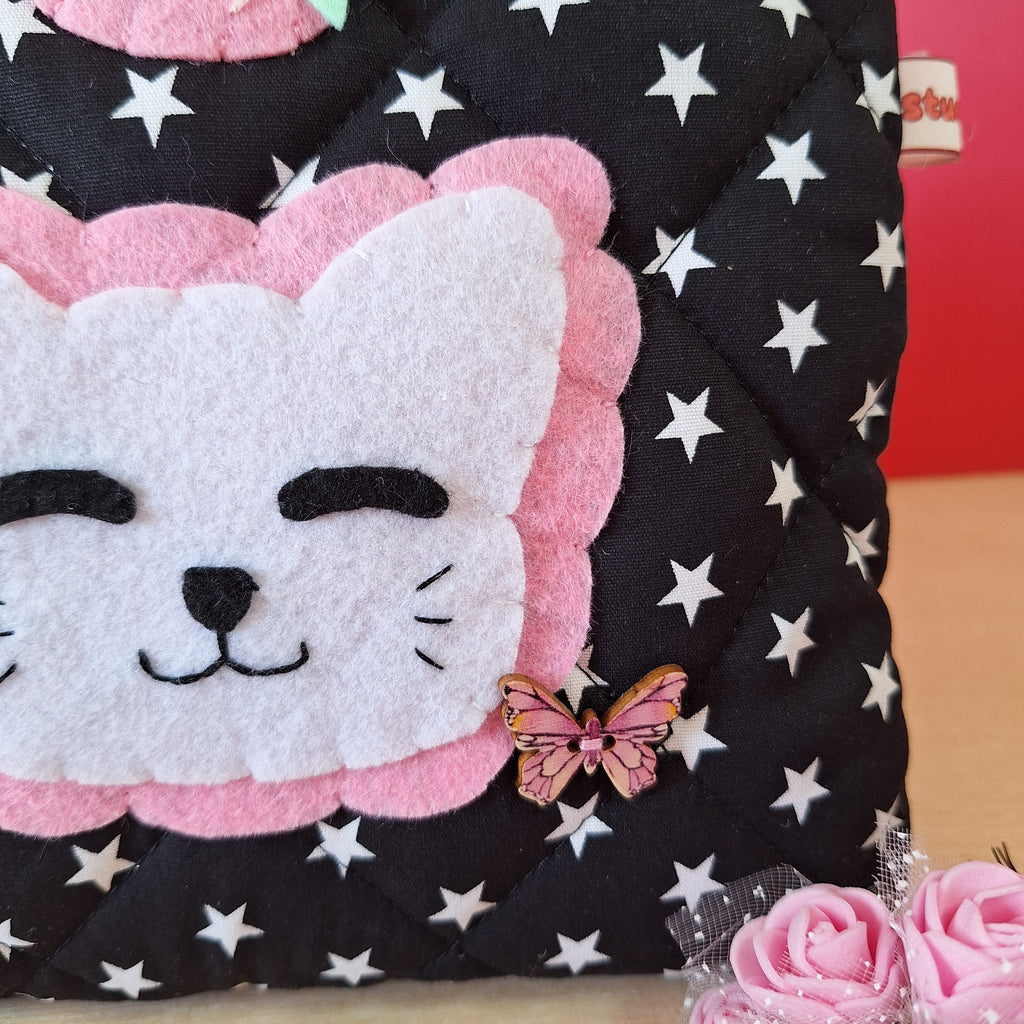 Funda Kindle Strawberry Cat