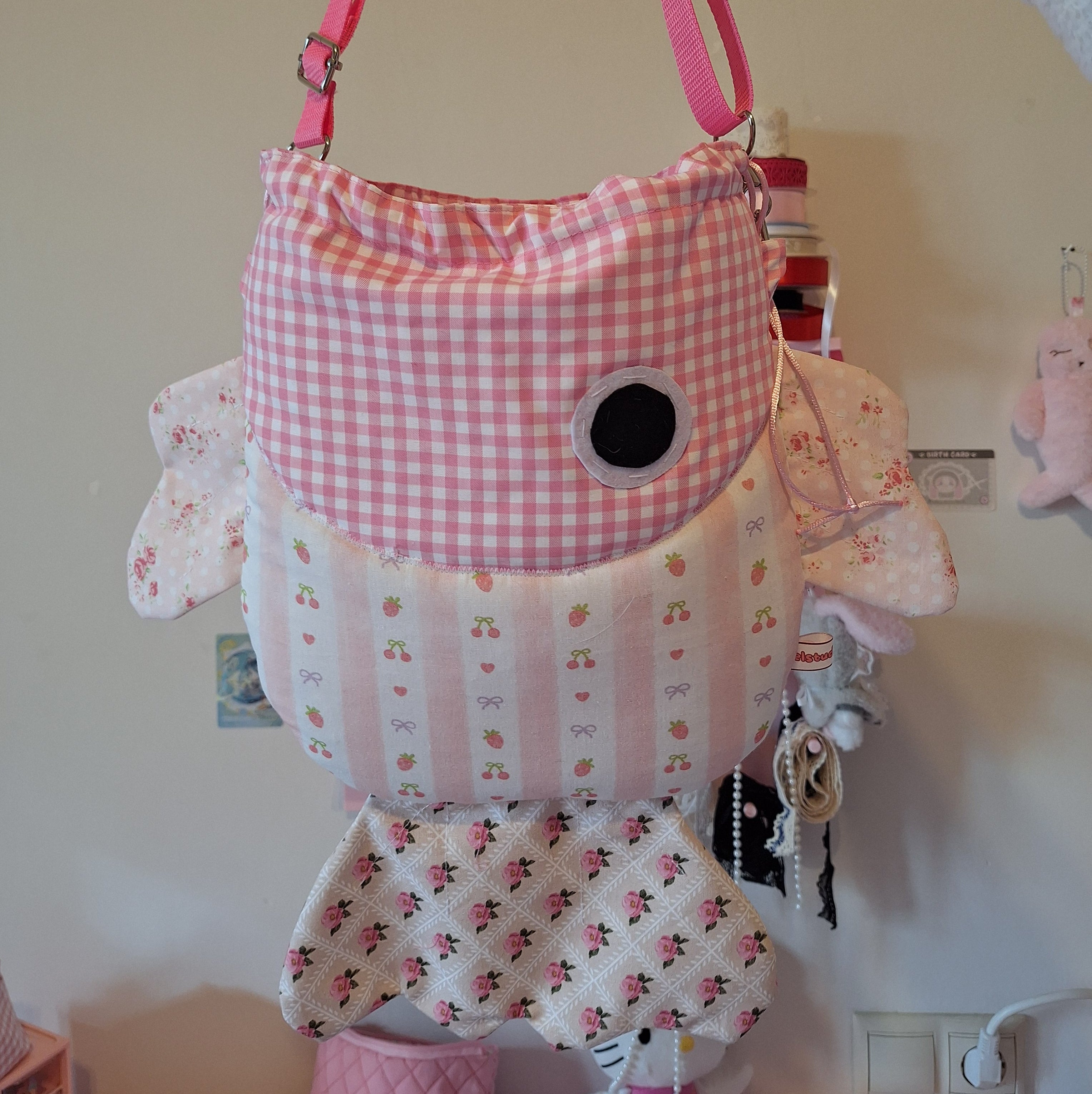 Bolso en forma de pez