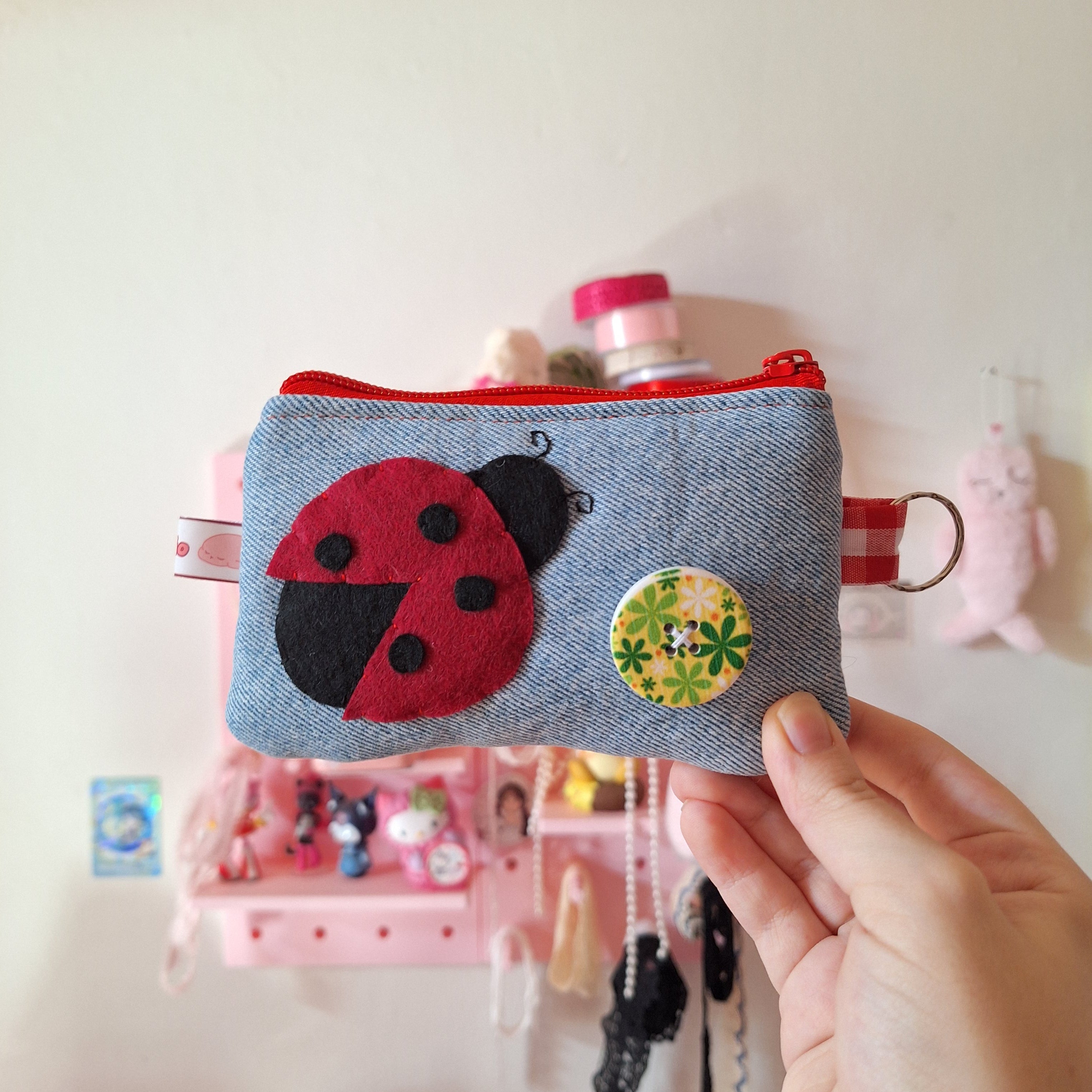 Monedero llavero Ladybug