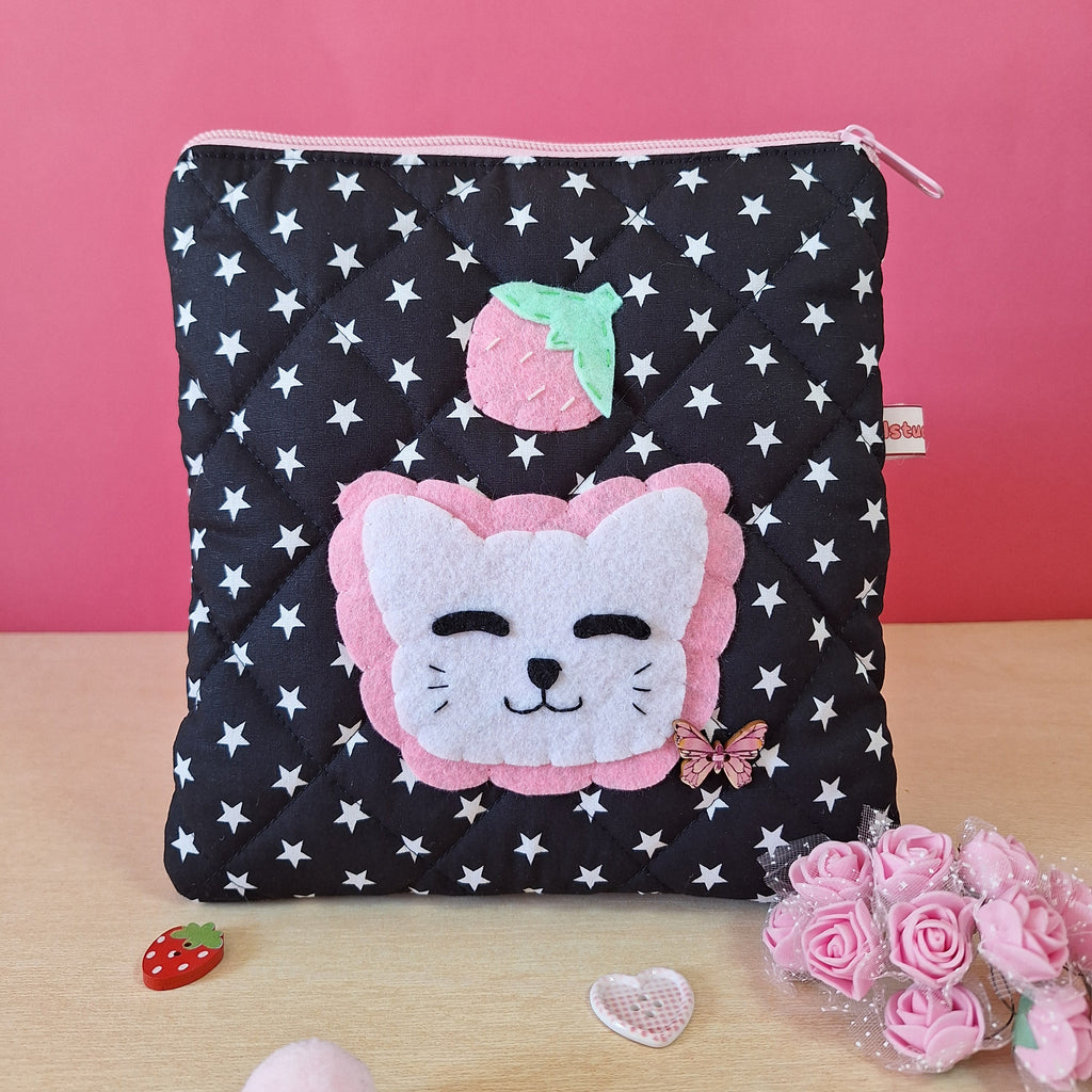 Funda Kindle Strawberry Cat
