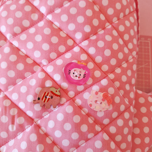 Bolso de tiburón rosa