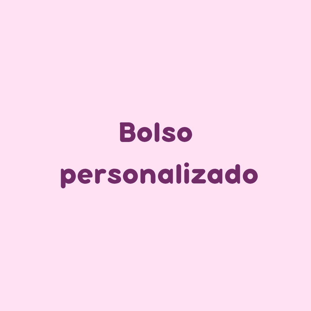 Bolso personalizado