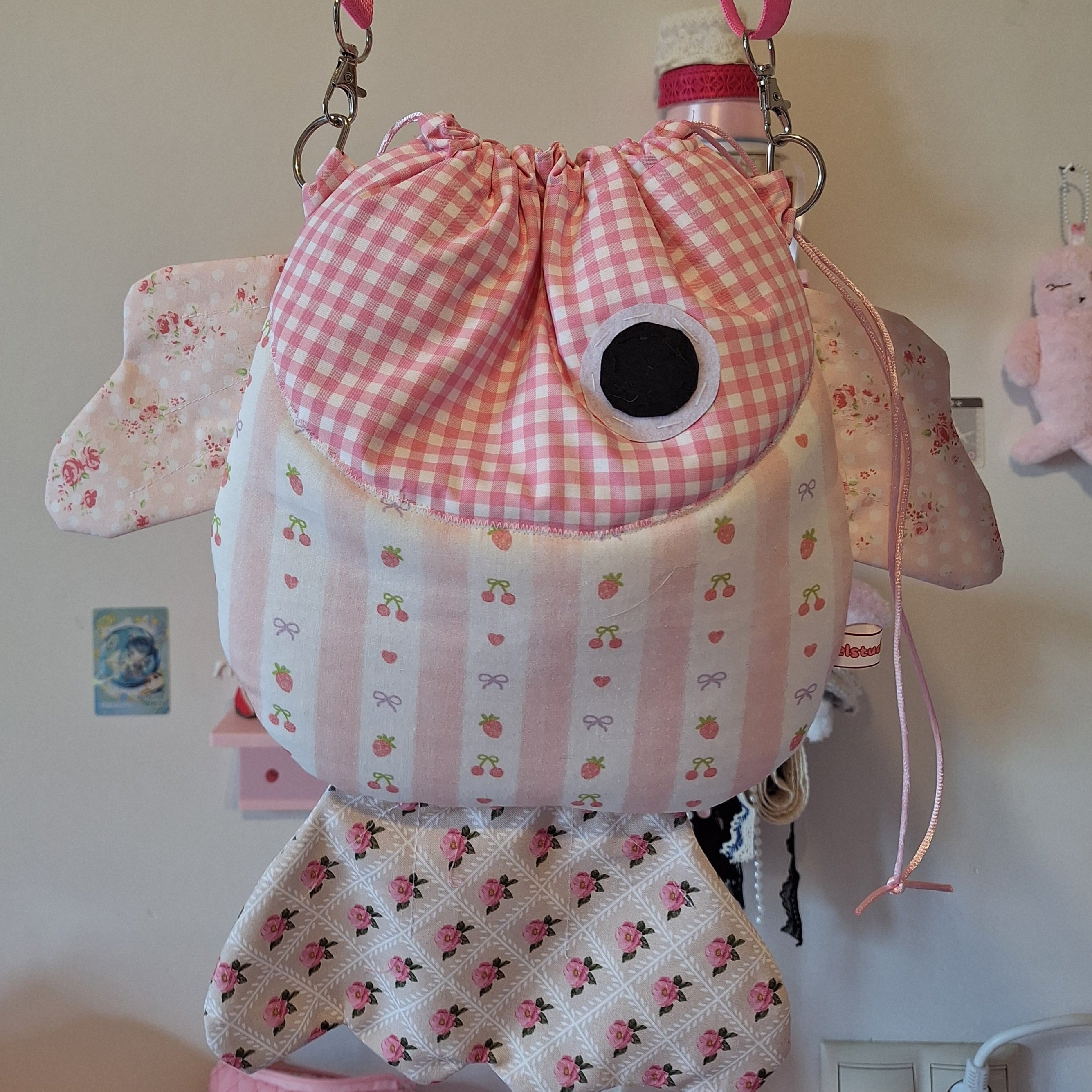 Bolso en forma de pez